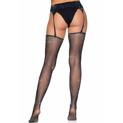 Leg Avenue - Ensemble Porte-Jarretelles Et Bas Taille Unique